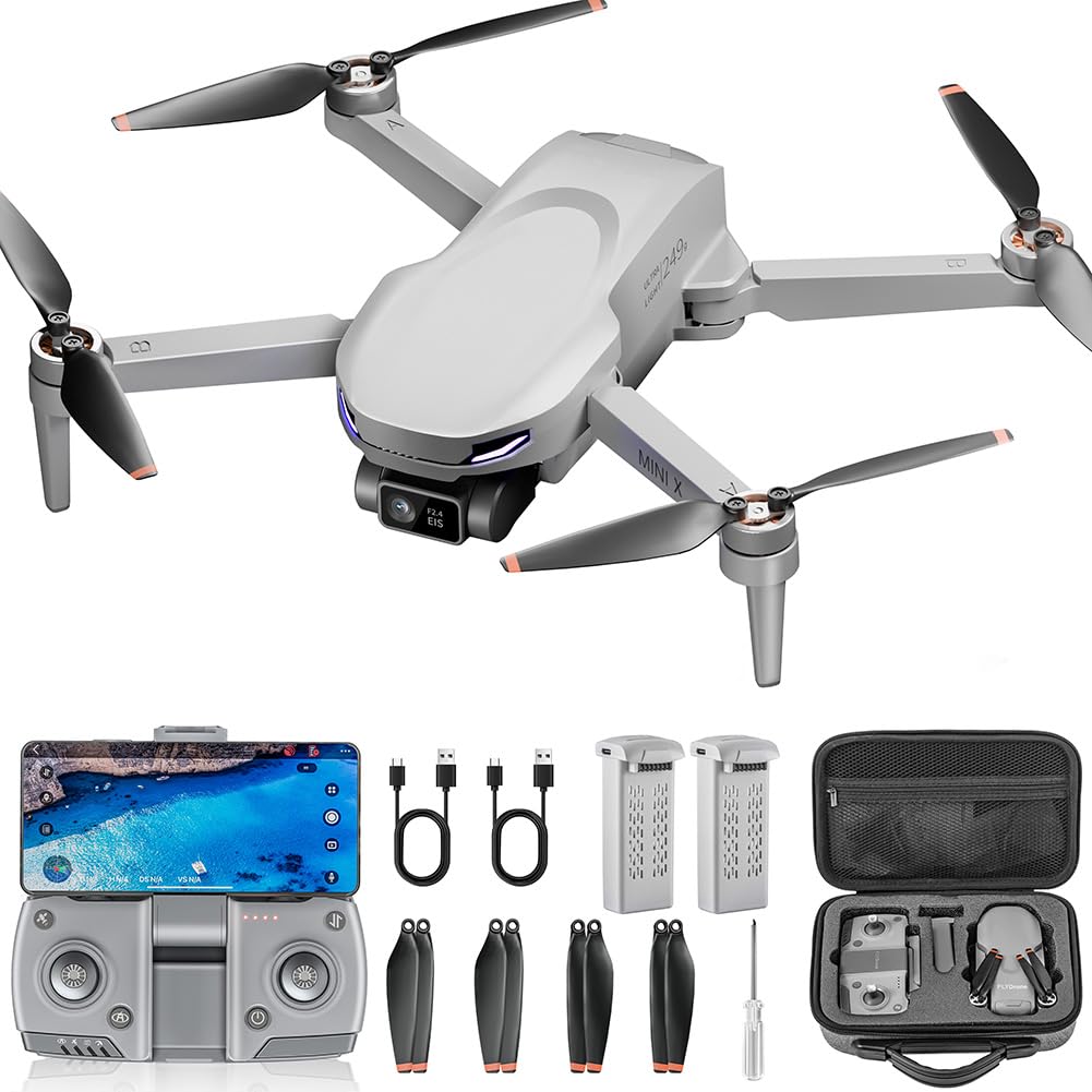 Drone Gimbal 2 Axis - Drone with Camera for Adults, 2K