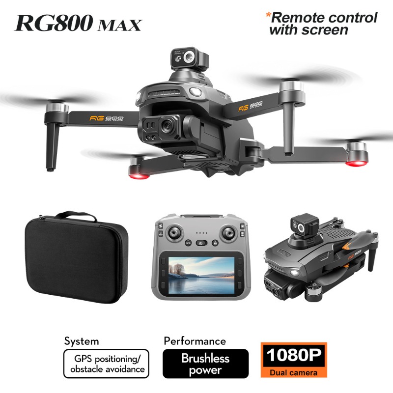 NEW RG800 MAX Drone 1080P HD C - огляд і ціна Drone Gimbal 2 Axis