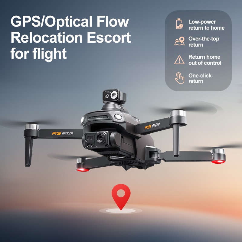 NEW RG800 MAX Drone 1080P HD C - огляд і ціна Drone Gimbal 2 Axis